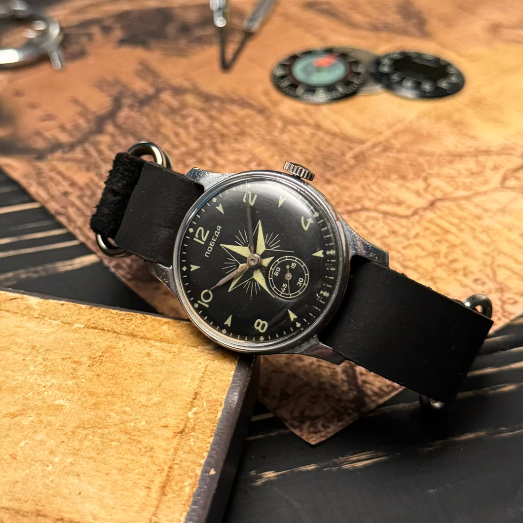 Rare! Vintage soviet wrist watch Pobeda 