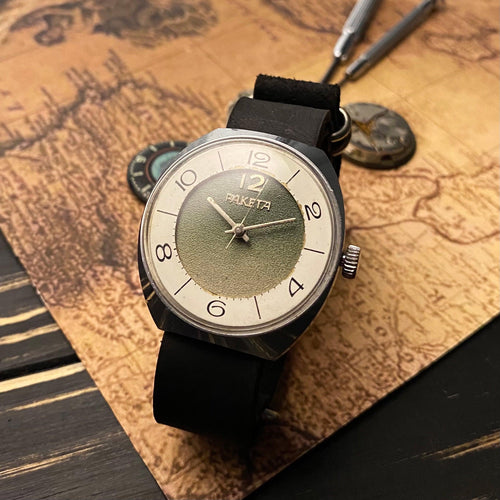 Vintage soviet wrist watch Raketa 